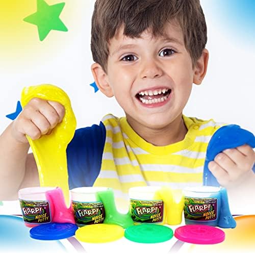 JA-RU Mini Noise Putty 12 Pack with Containers