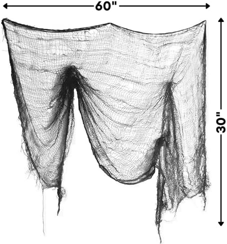 Halloween Creepy Gray Gauze Cloth 60x30