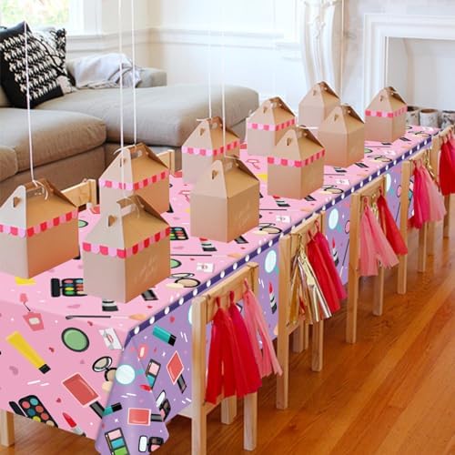 4 Pack Spa Makeup Party Table Covers 51 x 86 Inches