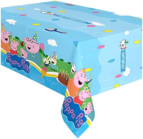 Treasures Gifted Peppa Pig Birthday Decor Tablecloths Pack of 2
