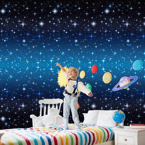 Space Galaxy Party Tablecloth Roll 1200x52