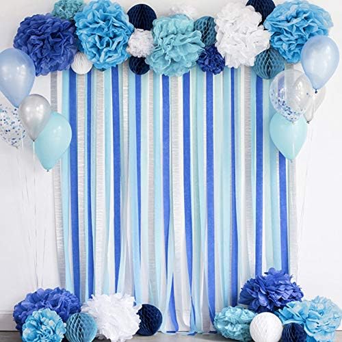Binpeng Paper Pom Poms Wedding Party Decorations 6PCS