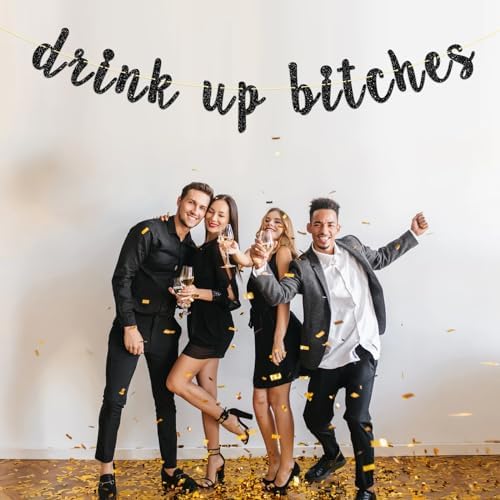 Dill-Dall Drink Up Banner Party Decorations