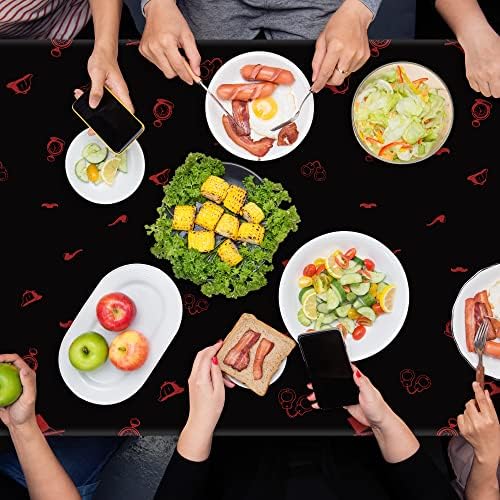 3PCS Spy Party Tablecloths for Kids Birthday Decor