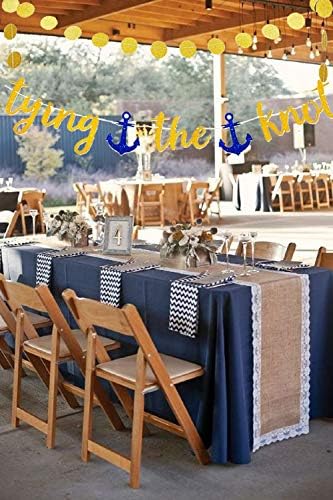 LaVenty Tying the Knot Banner Set of 2