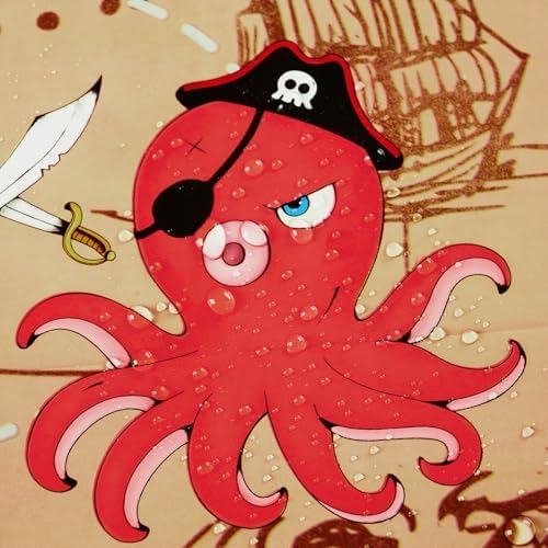 WERNNSAI Pirate Party Tablecloth 3 Pack 54x108