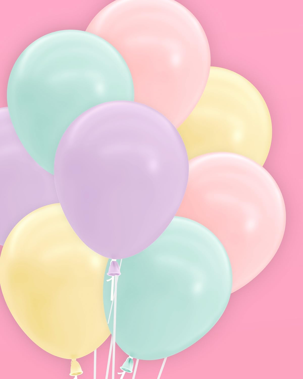 XO Fetti Pastel Birthday Balloon Set 24pk 12 Inch