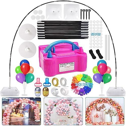 Balloon Arch Kit with Electric Pump 10ft Wide