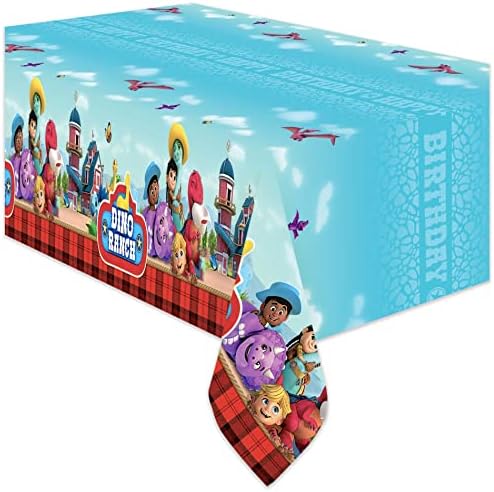 Treasures Gifted Dino Ranch Party Tablecloths 2 Pack