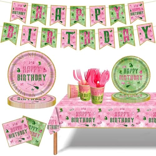 122Pcs Wicked Party Decorations Set