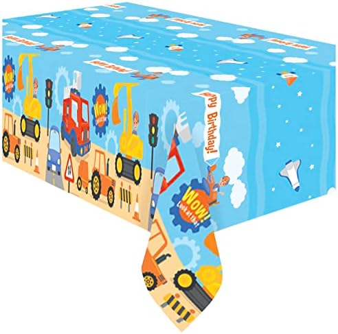 Treasures Gifted Blippi Themed Tablecloth 54x108 for Parties