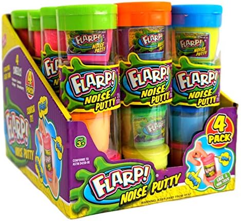 JA-RU Mini Noise Putty 12 Pack with Containers