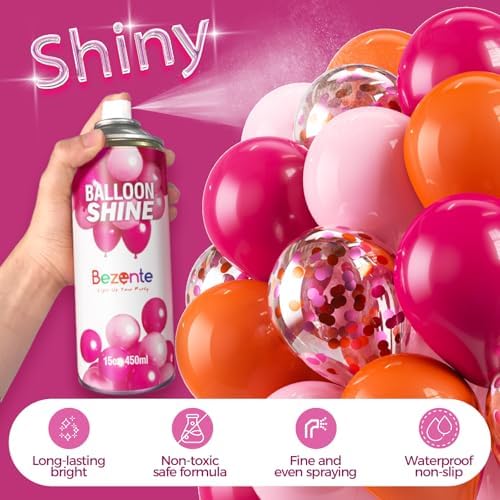 Bezente Balloon Shine Spray 15 oz - Waterproof Long Lasting Antioxidant