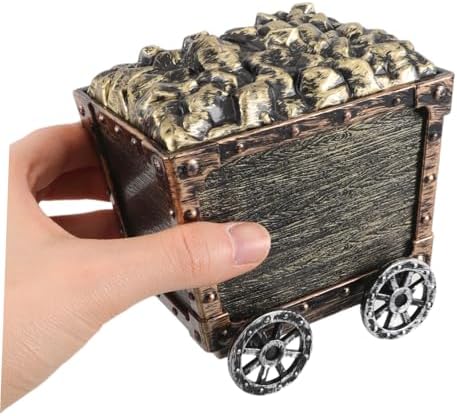 VICASKY Miniature Mining Cart Storage Box