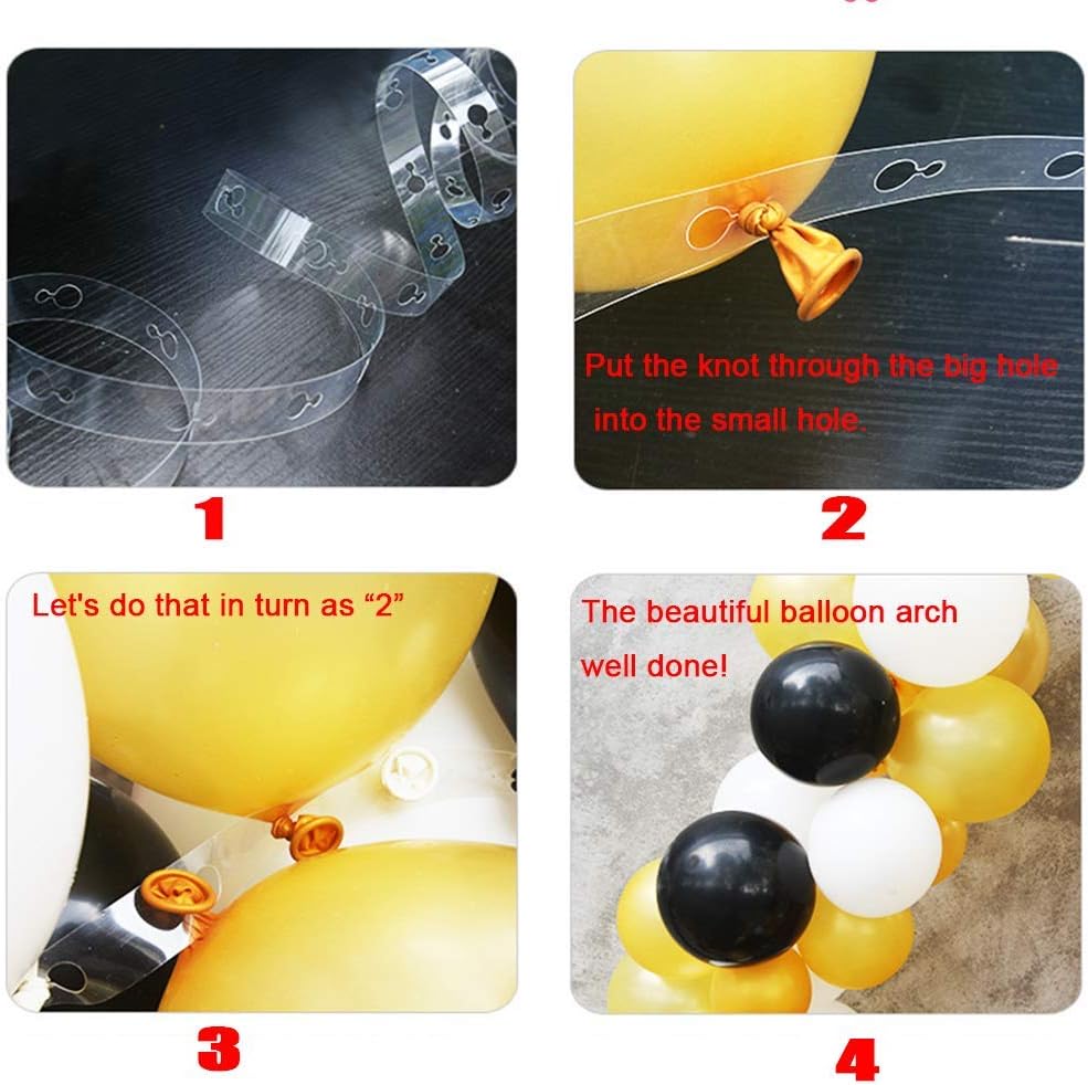 Purple and Gold Balloon Arch Kit 121 PCS Party Decor