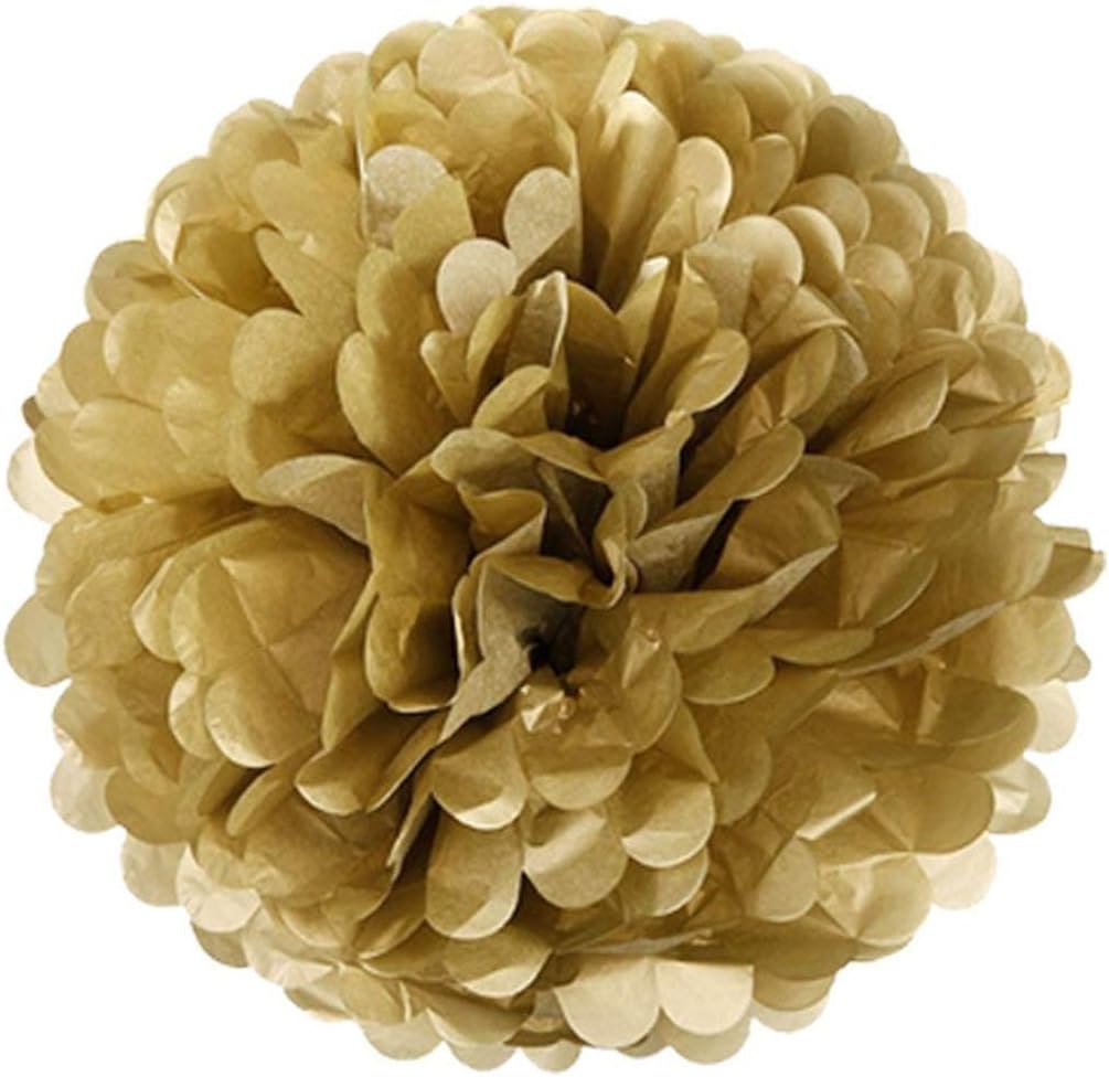 Fascola New Year Party Decor Kit Gold Black White