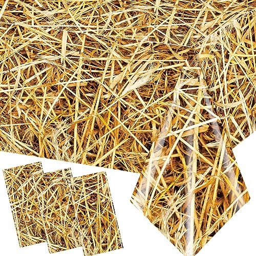 3pcs Farm Style Tablecovers for Western and Hawaiian Parties