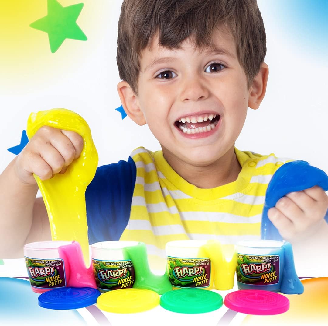 JA-RU Mini Noise Putty 12 Pack with Containers