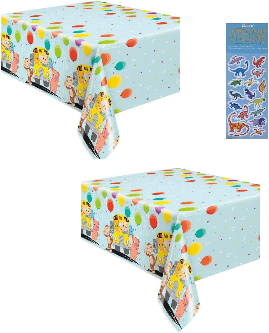 Unique Cocomelon Birthday Party Supplies Decoration Bundle Pack