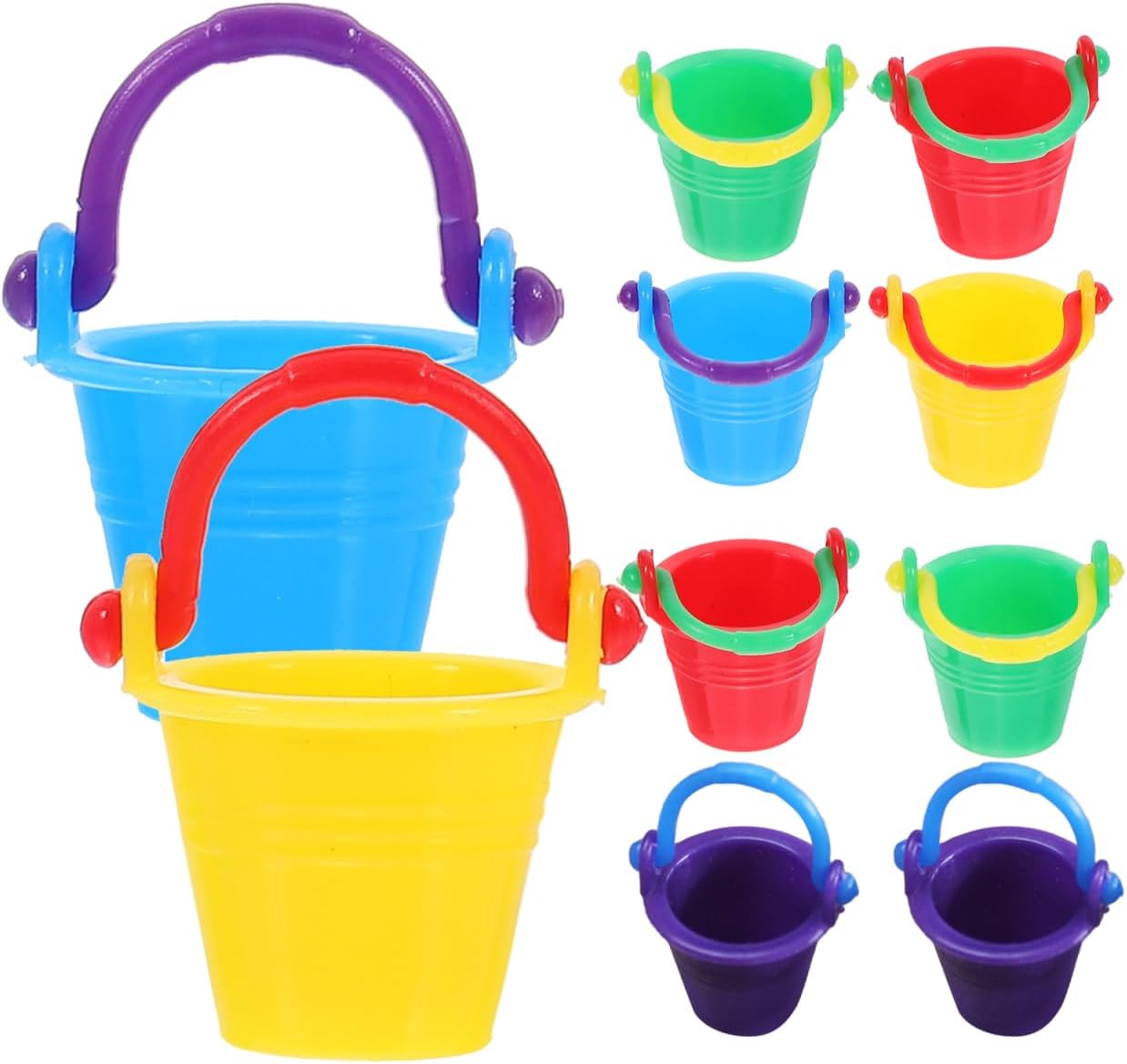 UPKOCH 20PCS Miniature Buckets 112 Scale