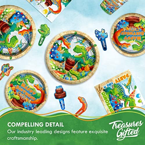 Treasures Gifted Dinosaur Tablecloth Pack of 2 1