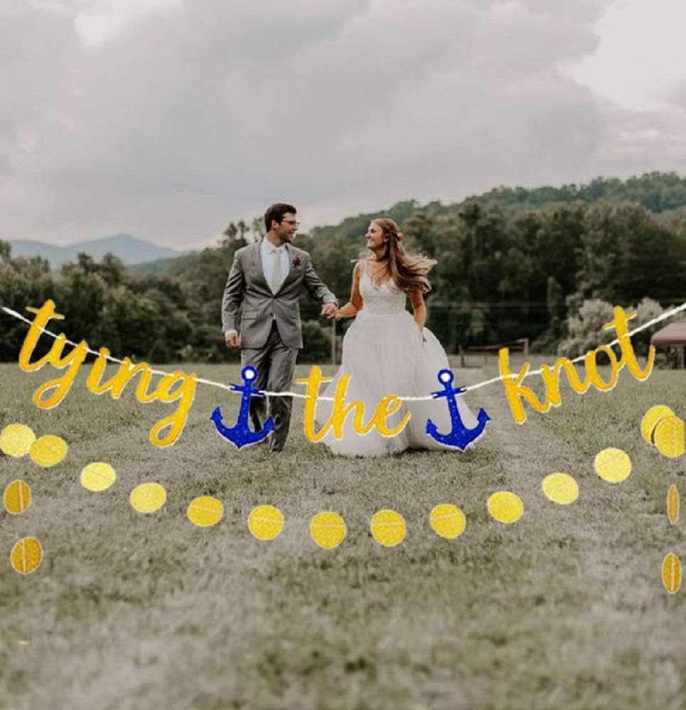 LaVenty Tying the Knot Banner Set of 2