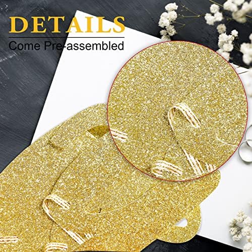 He Asked She Said Yes Gold Glitter Banner Wedding Decor