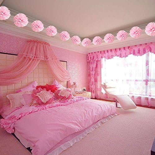 10pcs Tissue Paper Pom Poms Wedding Party Decor
