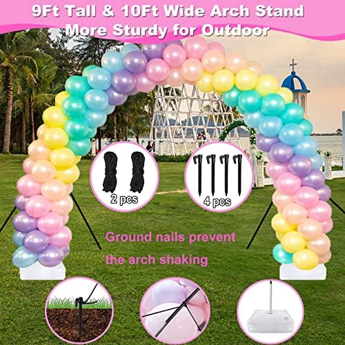 Balloon Arch Kit with Electric Pump 10ft Wide