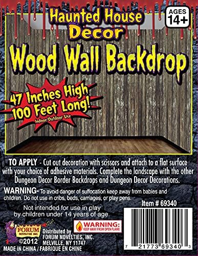Forum Novelties Party Supplies 14x5x5 Rotted Wood