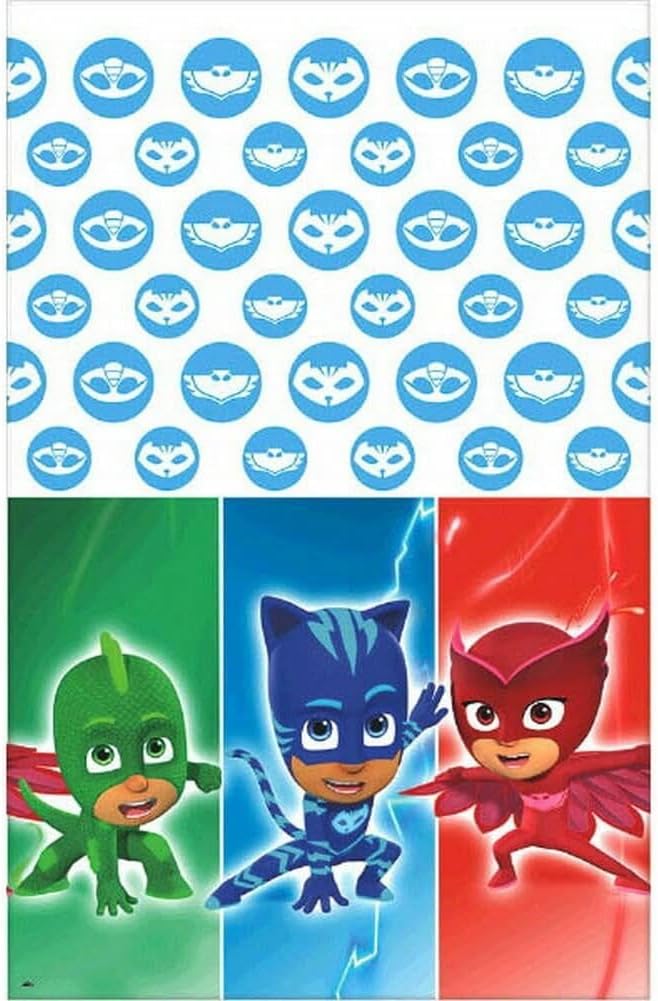 Amscan PJ Masks Plastic Tablecover 1
