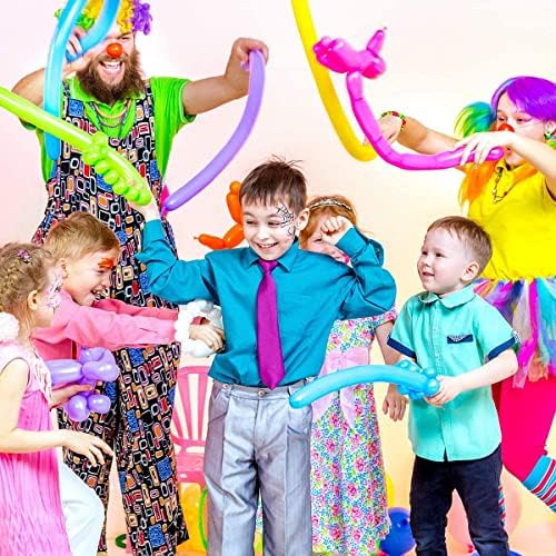 100 Pcs 260Q Balloons Kit with Pump for Kids