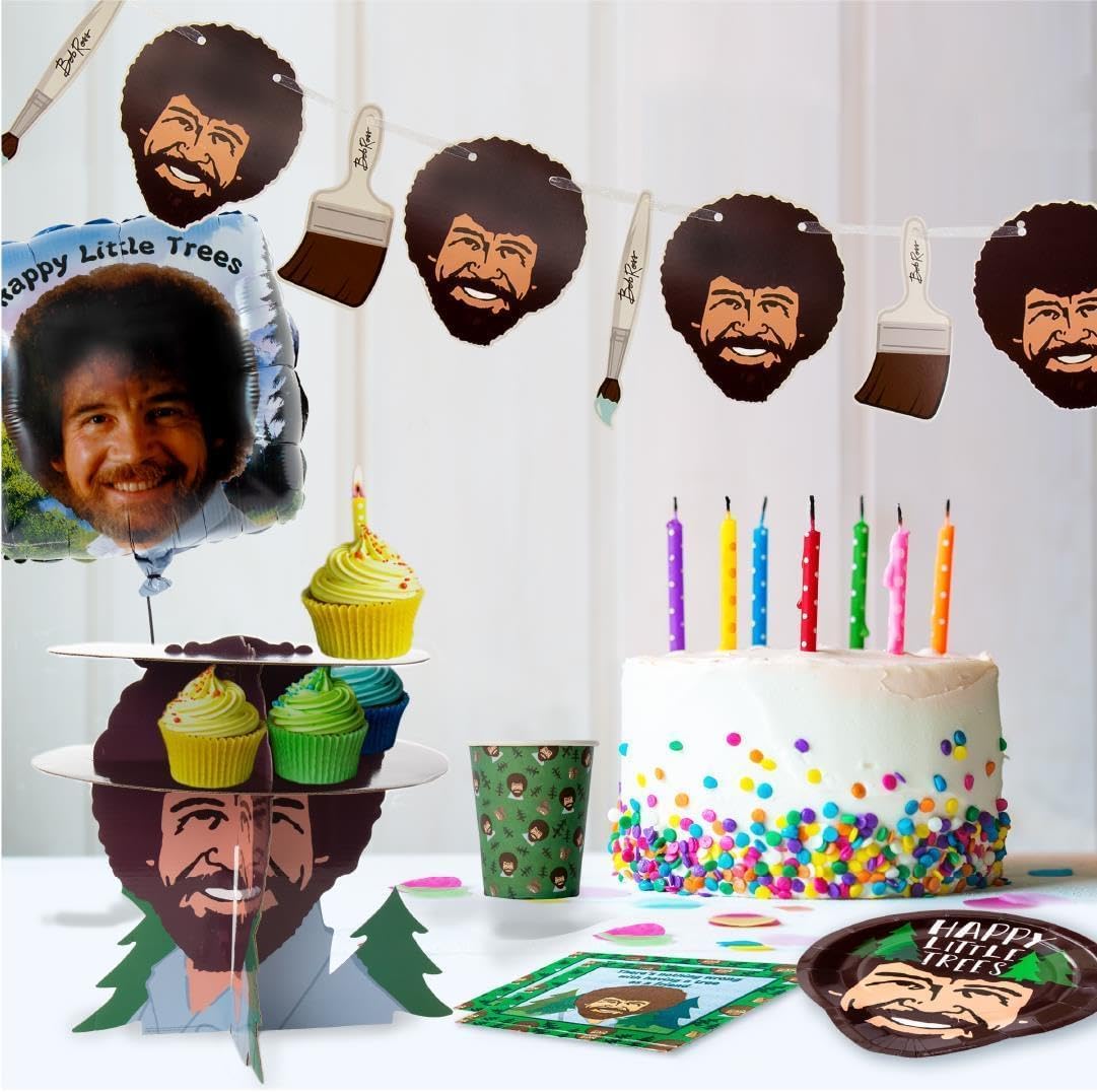 Mighty Mojo Bob Ross Party In A Box Kit