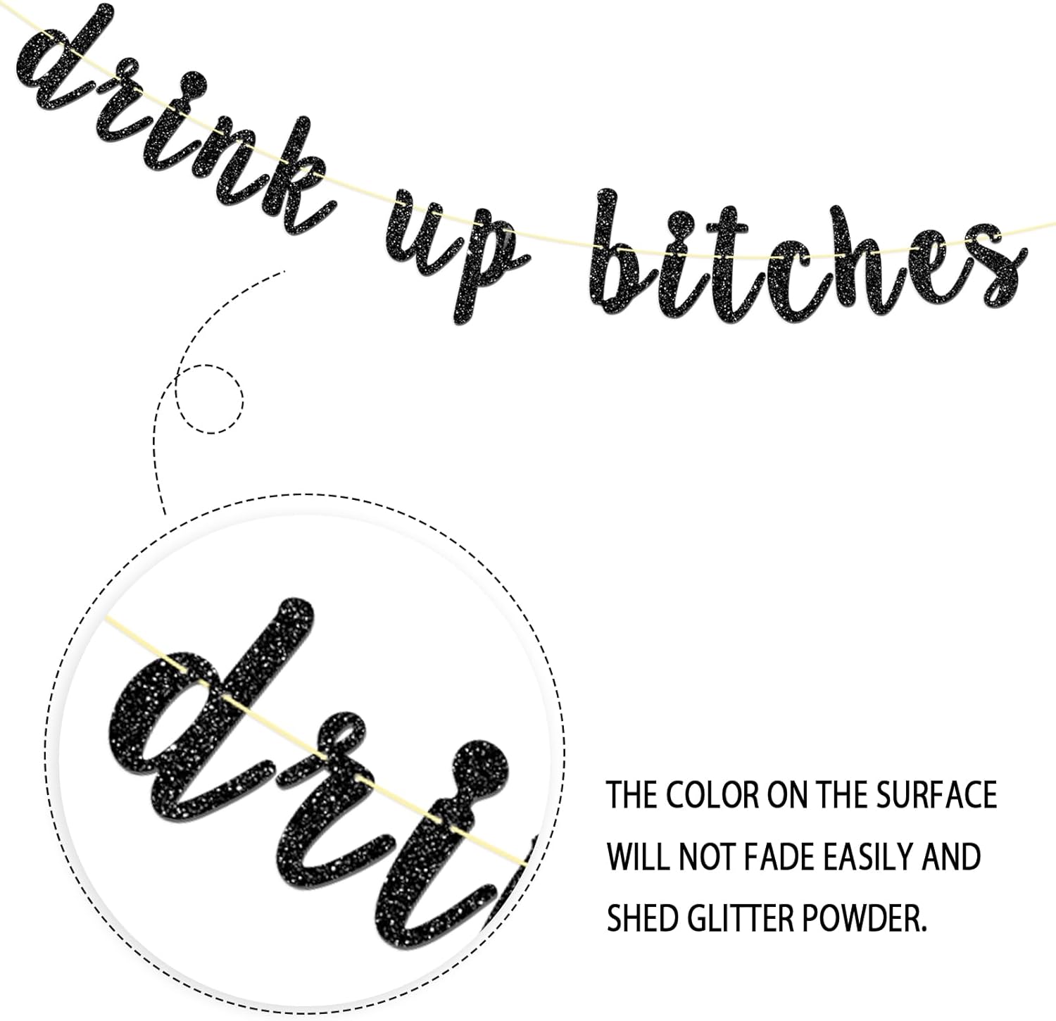 Dill-Dall Drink Up Banner Party Decorations