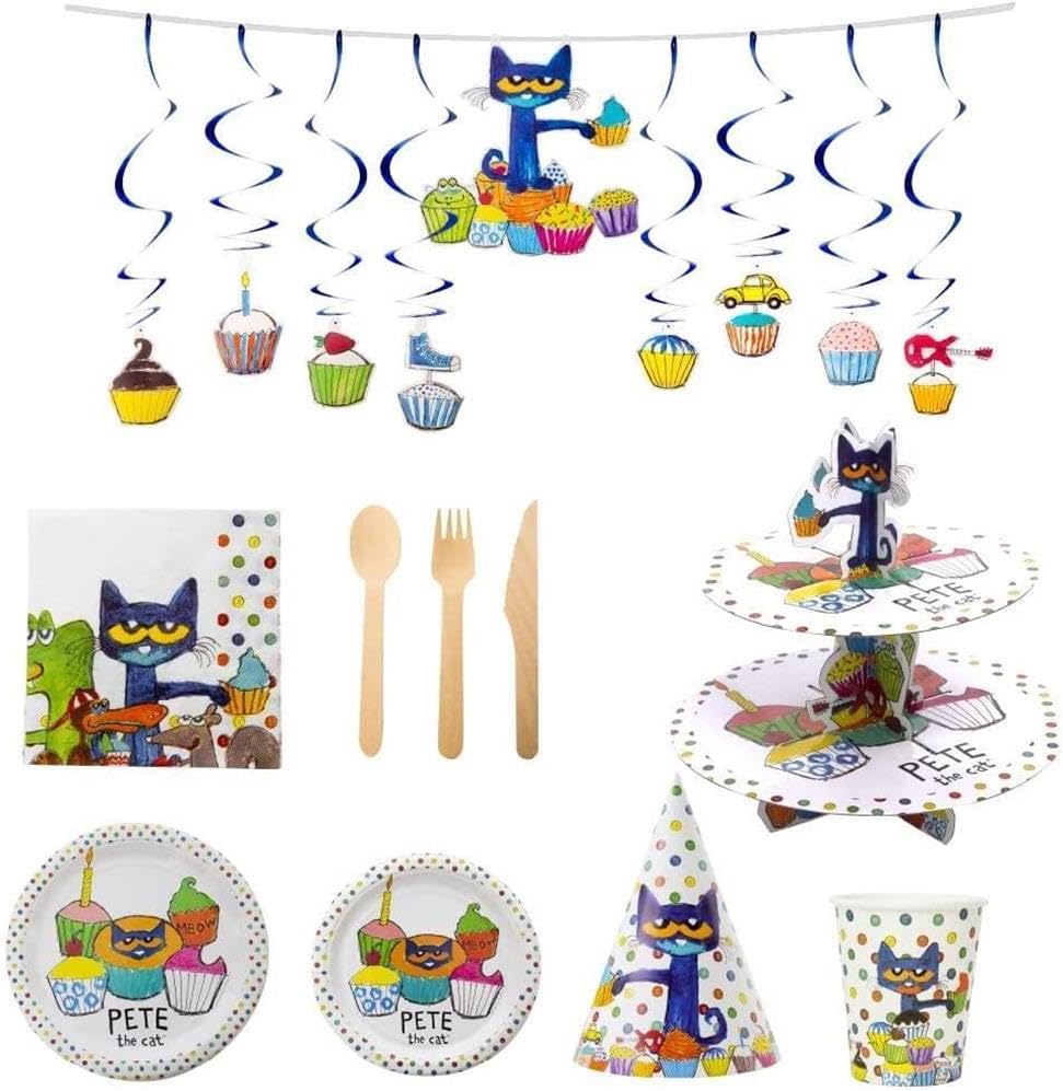 Mighty Mojo Pete The Cat Party In A Box Kit - 102 Pieces