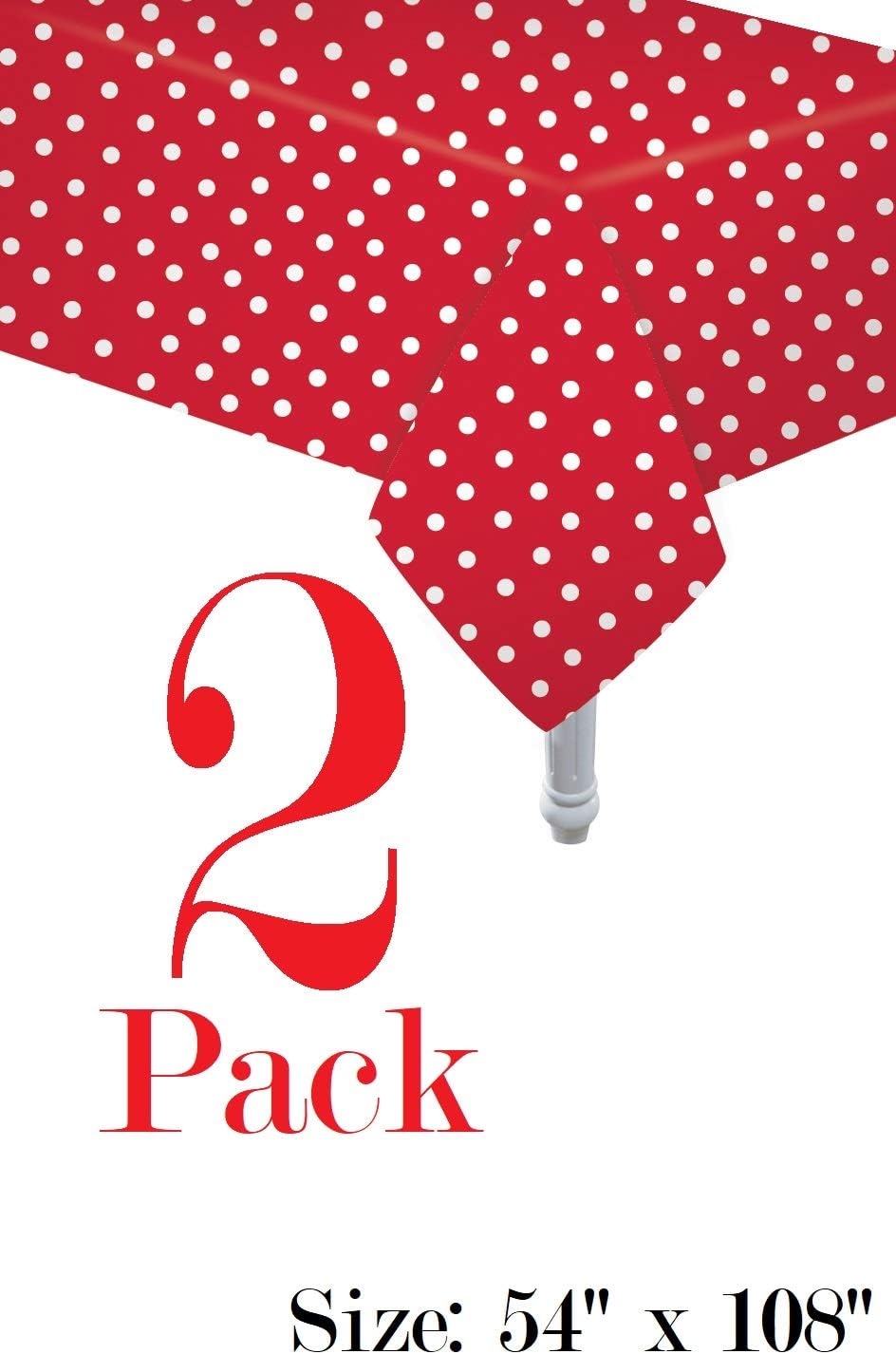Oojami 30 Person Party Pack Red Polka Dots