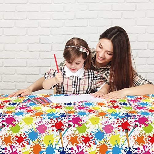 GISGFIM 3 Pcs Art Paint Tablecloths for Kids
