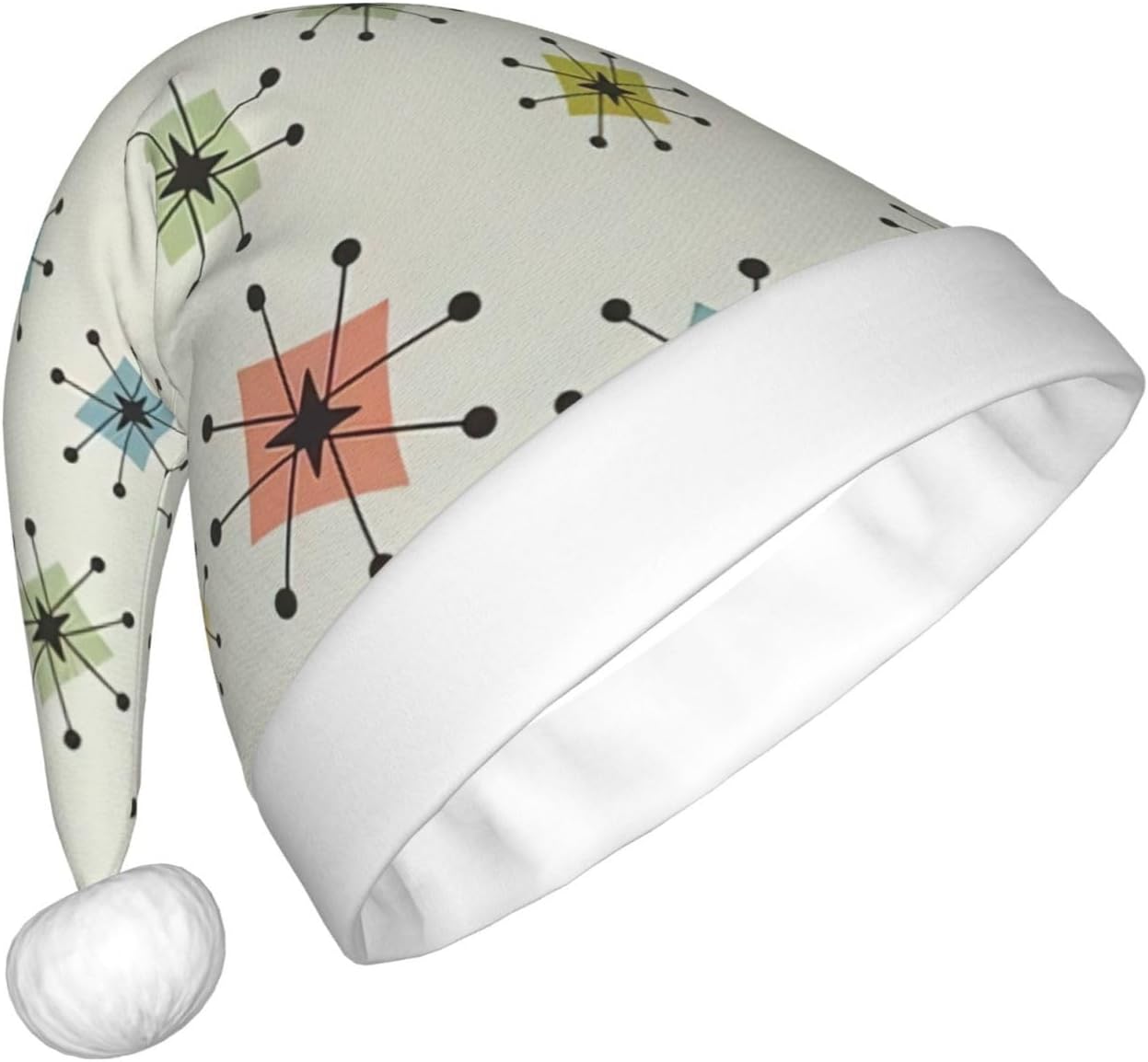QINZHENG Abstract Geometric Santa Hat