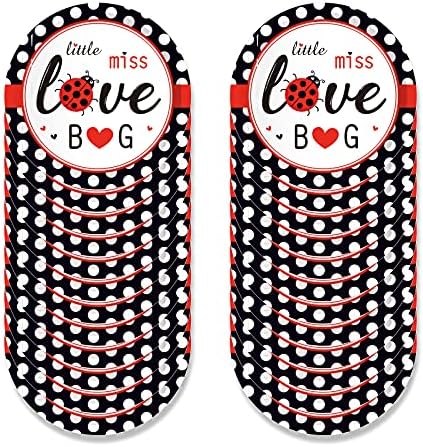 141 PCS Ladybug Birthday Party Supplies - Disposable Tableware for 16 Guests
