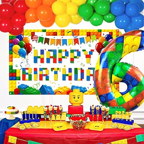32 Inch Block Number 7 Balloons for 7th Birthday Party