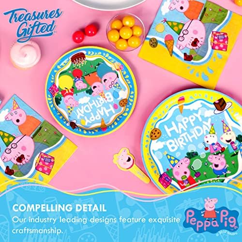 Treasures Gifted Peppa Pig Birthday Decor Tablecloths Pack of 2
