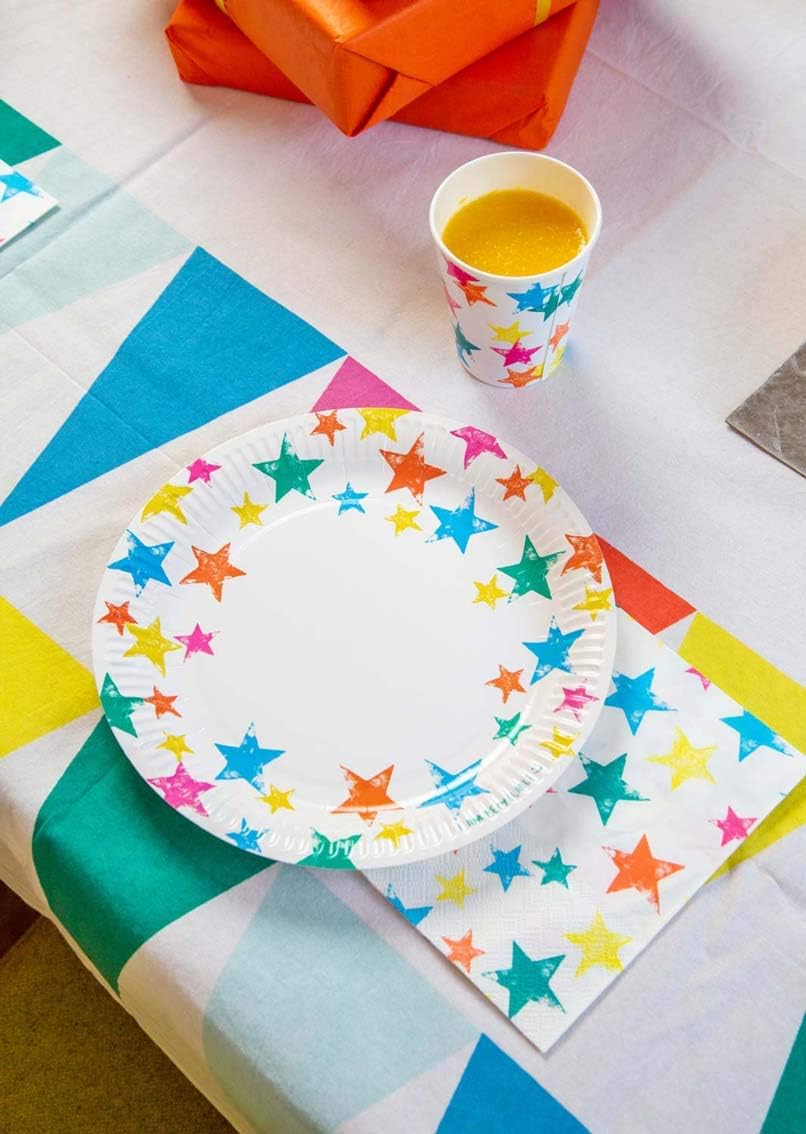 Star Themed Birthday Napkins Pack Of 20