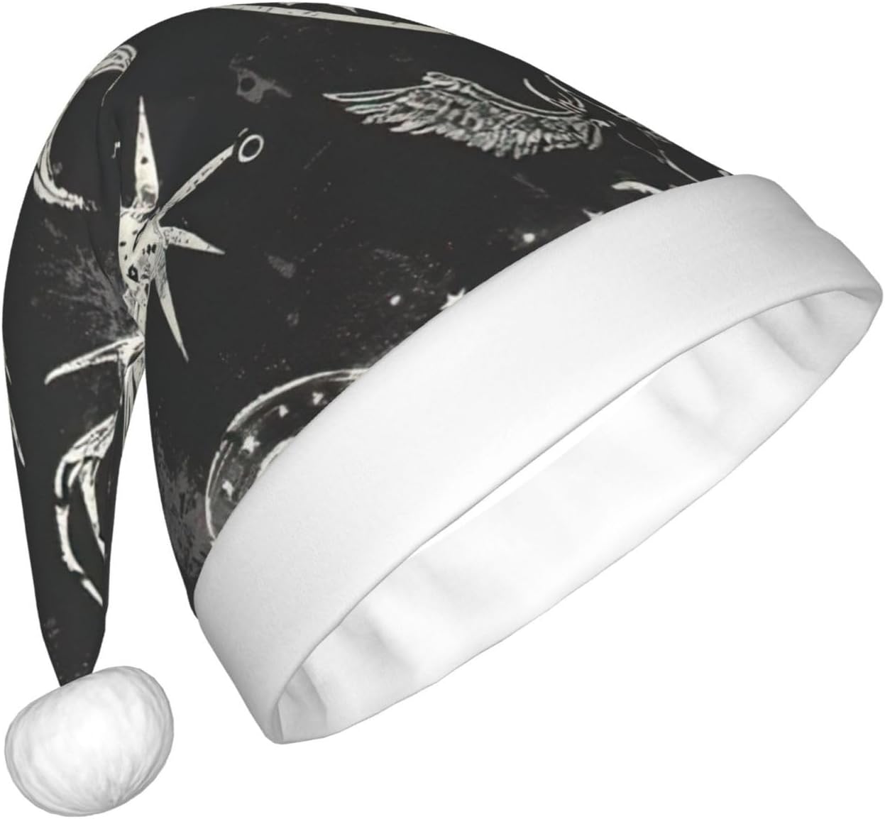 QINZHENG Supernatural Symbols Santa Hat