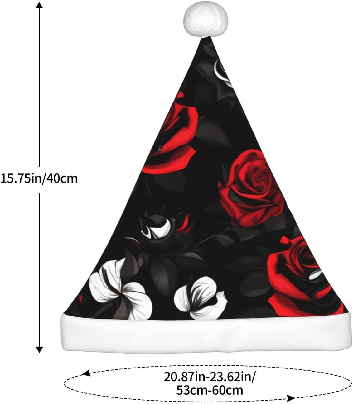 QINZHENG Personalized Santa Hat Christmas Decor