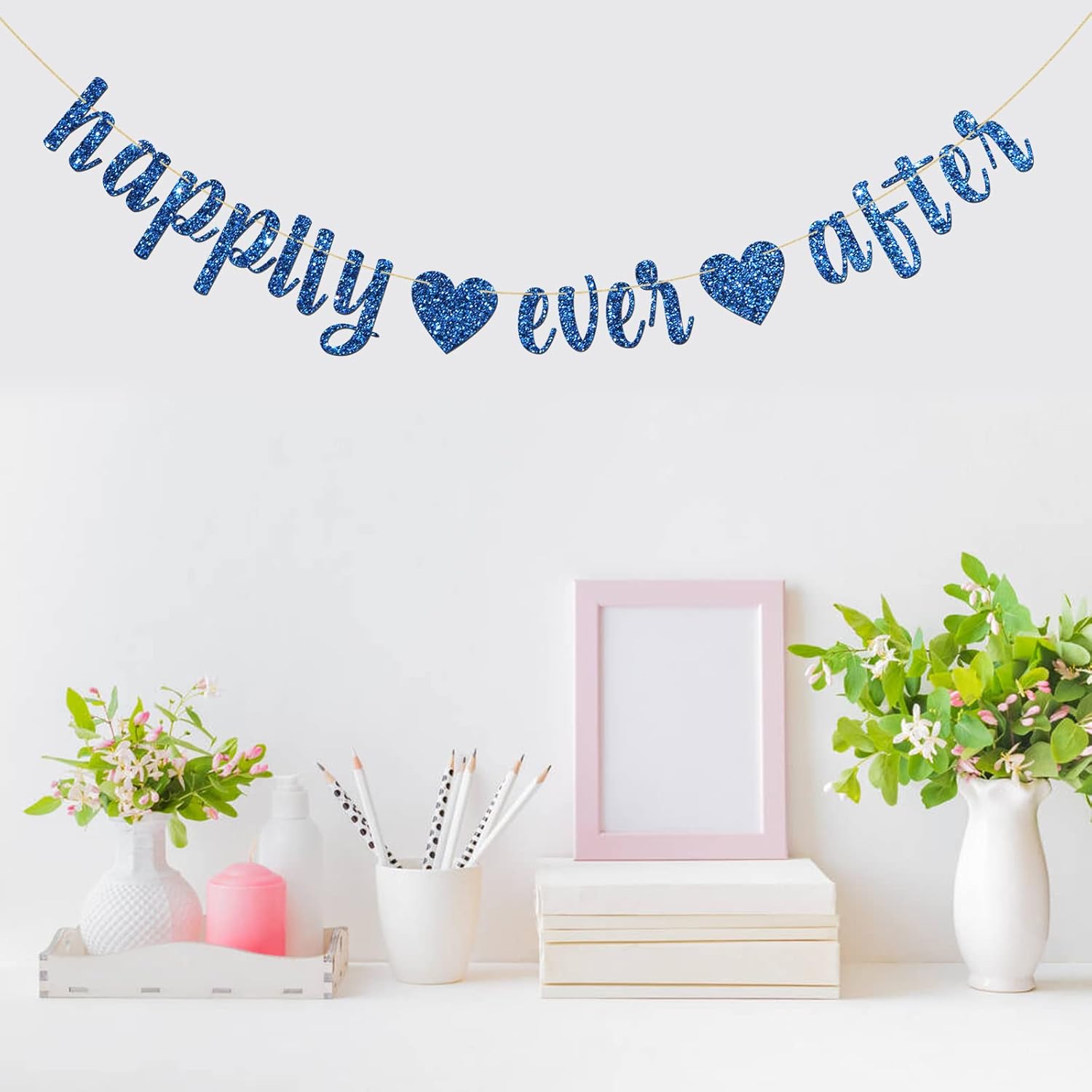 Halodete Belrew Glittery Blue Banner