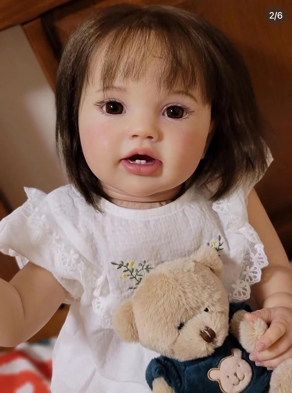 Angelbaby Realistic 24 Inch Reborn Toddler Girl Doll