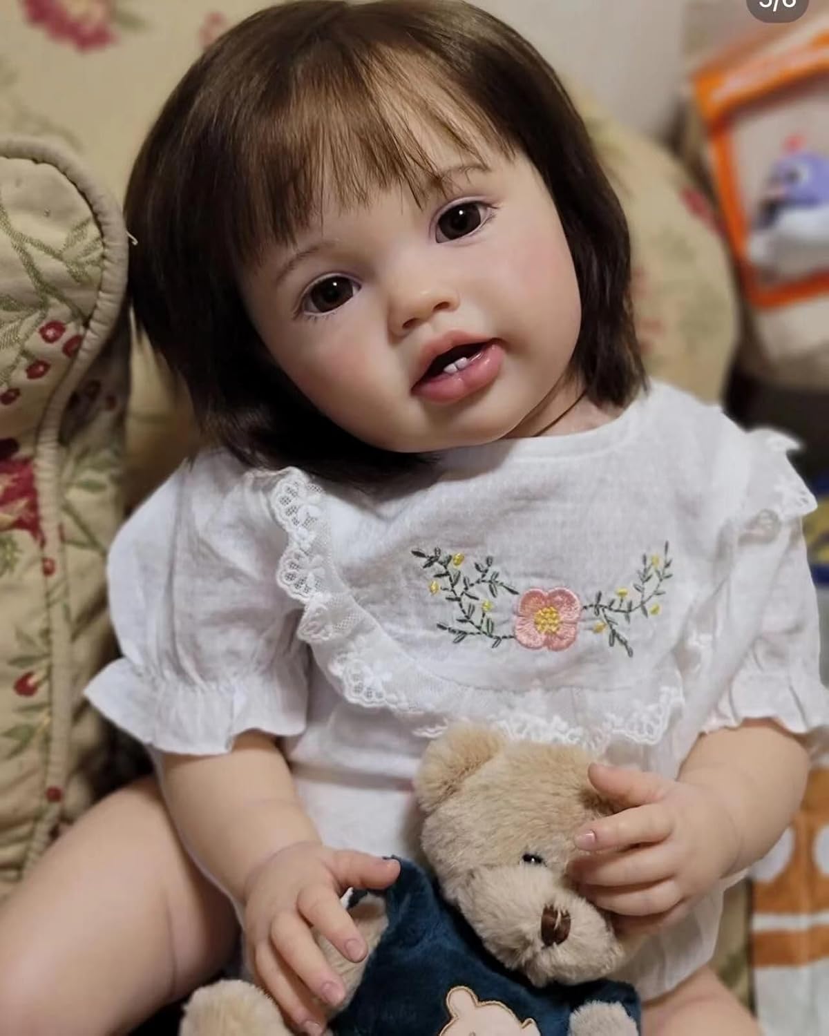 Angelbaby Realistic 24 Inch Reborn Toddler Girl Doll