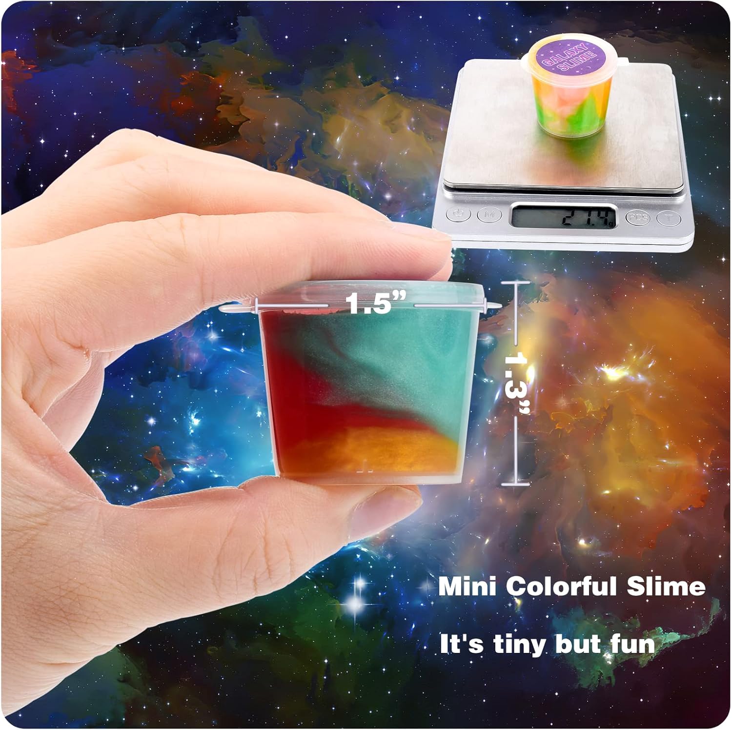 Galaxy Slime Kit 68 Pack for Kids