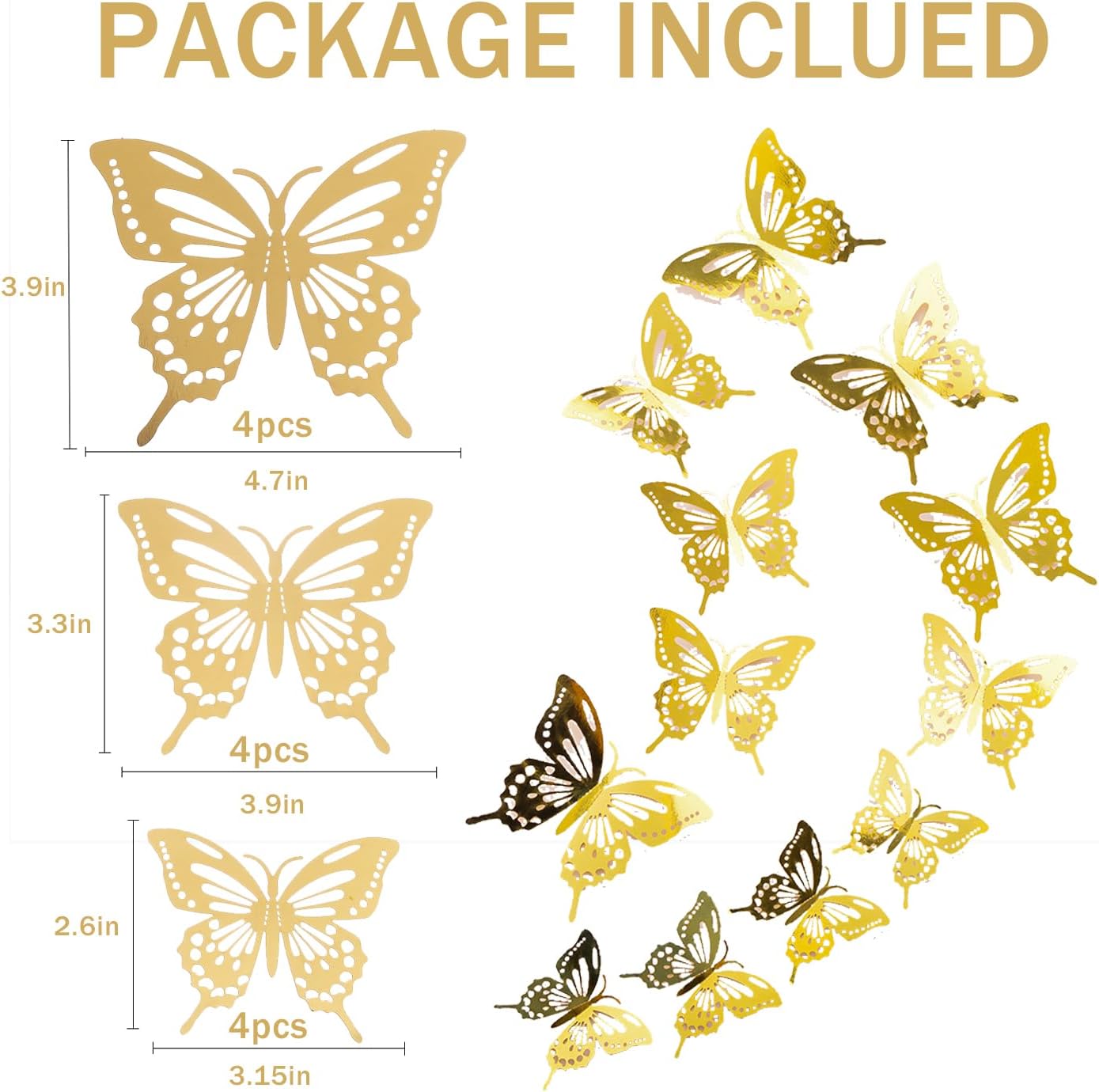45PCS Sage Green Gold Birthday Decor Set