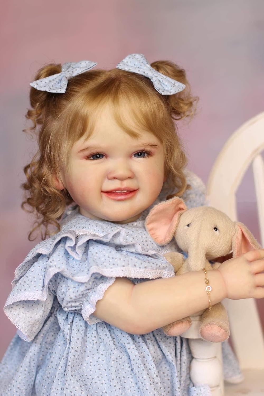 Pinky Reborn 28 Inch Realistic Baby Doll for Girls